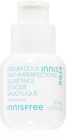 innisfree Gentle Retinol Salicylic Anti-Blemish Serum Soothing Face Serum against imperfections in acne-prone skin