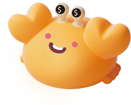 innoGIO GIOCrabbie dimmable LED lamp for kids
