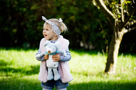 innoGIO GIOfriends Interactive Plush Toy doudou per la nanna con melodia