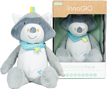 innoGIO GIOfriends Interactive Plush Toy dou dou com melodia