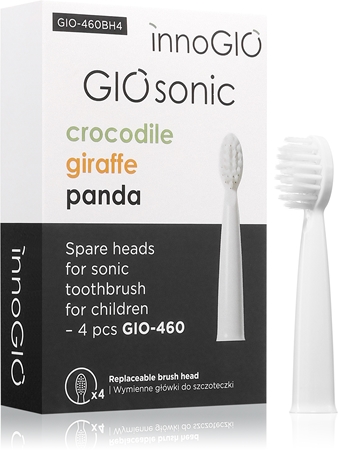 innoGIO GIOSonic Spare Heads Zobu sukas maināmās galviņas
