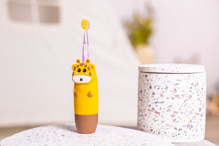 innoGIO GIOGiraffe Sonic Toothbrush Zahnbürste mit Schalltechnologie für Kinder