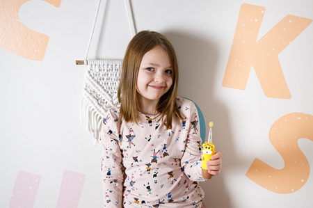 innoGIO GIOGiraffe Sonic Toothbrush Zahnbürste mit Schalltechnologie für Kinder
