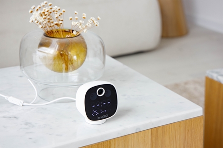 innoGIO GIOSafety Smart Clock caméra Smart Wi-fi d’intérieur