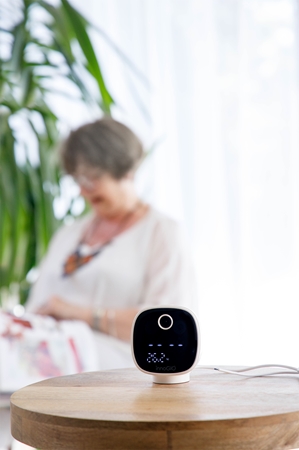 innoGIO GIOSafety Smart Clock caméra Smart Wi-fi d’intérieur