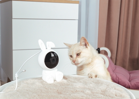 innoGIO GIOSafety Rabbit caméra Smart Wi-fi d’intérieur