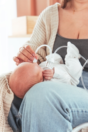 innoGIO GIOmum Line Soft with Nasal Aspirator Breast Pump