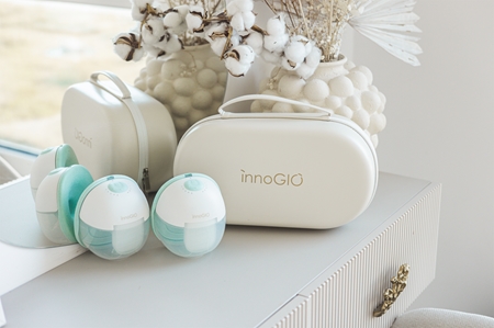 innoGIO GIOmum Line Premium Warm Double GIO-361 Breast Pump