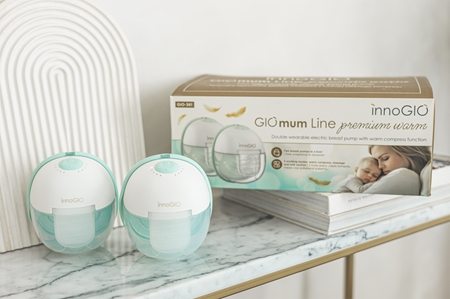 innoGIO GIOmum Line Premium Warm Double GIO-361 Breast Pump