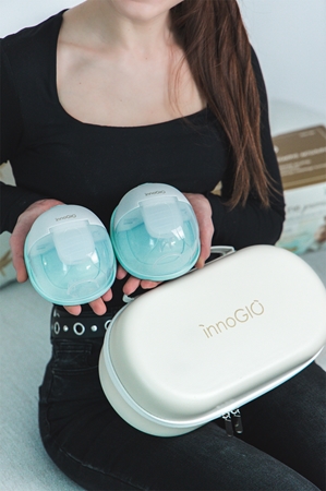 innoGIO GIOmum Line Premium Warm Double GIO-361 Breast Pump
