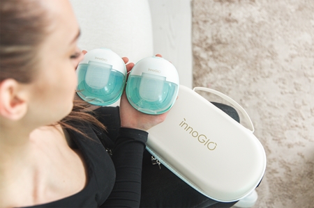innoGIO GIOmum Line Premium Warm Double GIO-361 Breast Pump