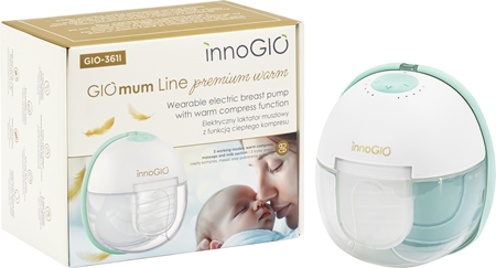 innoGIO GIOmum Line Premium Warm Single Breast Pump