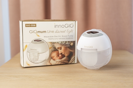 innoGIO GIOmum Line Discreet Light Single breast pump