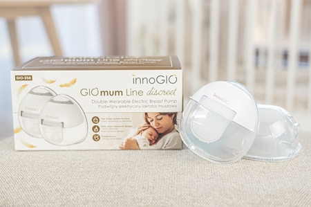 innoGIO GIOmum Line Discreet Double pompă de sân