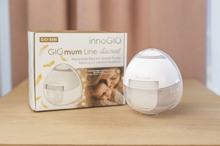 innoGIO GIOmum Line Discreet Single GIO-3581 krūts piena sūknis