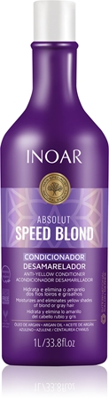 INOAR Absolut Speed Blond kondicionér pro blond vlasy neutralizující žluté tóny