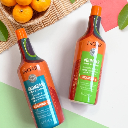INOAR #Bombar Super Line Super Vitaminas šampon s vitaminem C