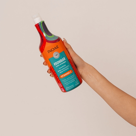 INOAR #Bombar Super Line Super Vitaminas šampon s vitaminem C