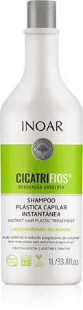 INOAR CicatriFios regenerační šampon pro slabé a poškozené vlasy