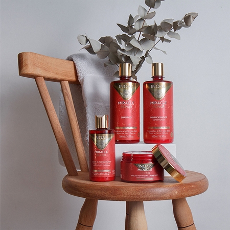 INOAR Miracle Repair regenerační šampon pro slabé a poškozené vlasy