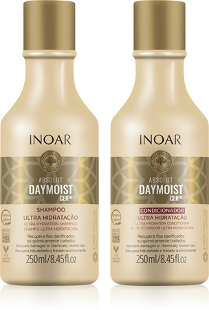 INOAR Absolut Daymoist CLR™ set for dry and colour-treated hair