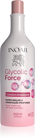 INOAR Glycolic Force Conditioner odżywka do nabłyszczania i zmiękczania włosów