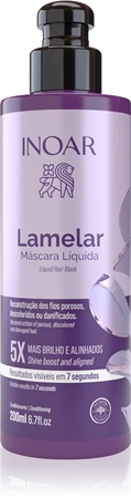 INOAR Lamellar Liquid Mask nährende Tiefenpflege zur Stärkung der Haare