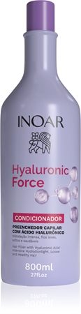 INOAR Hyaluronic Force Conditioner Fuktgivande balsam med hyaluronsyra