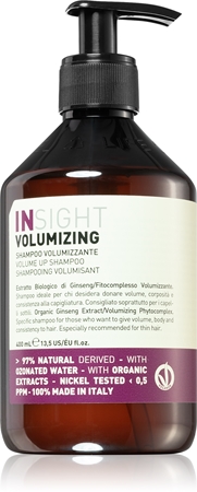 INSIGHT Volumizing volumising shampoo for fine hair