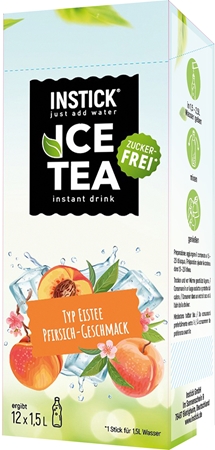 INSTICK Ice Tea Pulver zur Herstellung von Getränken