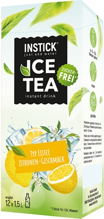 INSTICK Ice Tea Pulver zur Herstellung von Getränken
