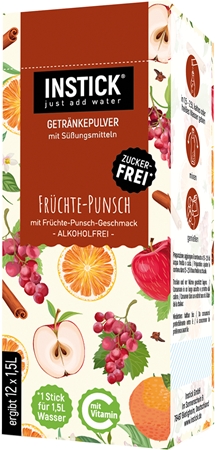 INSTICK Fruit Punch poudre pour la préparation de boisson