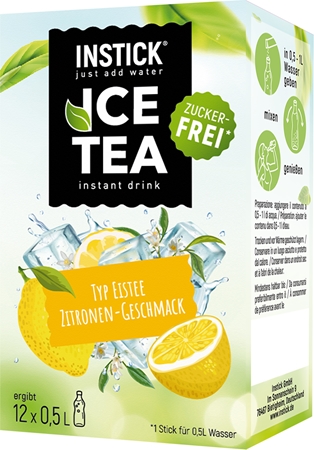 INSTICK Ice Tea poudre pour la préparation de boisson