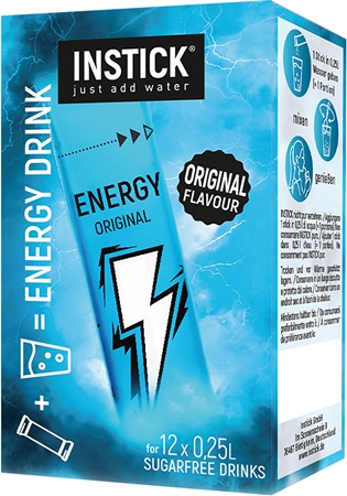 INSTICK Energy energetický nápoj v prášku