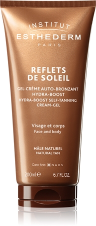 Institut Esthederm Reflects Of Sun Hydra-Boost Self-Tanning Cream-Gel gel autobronzeador para rosto e corpo