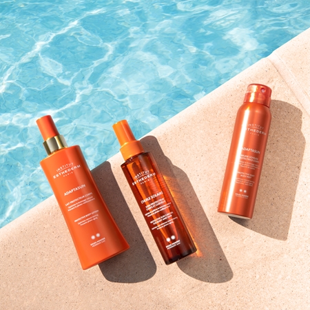 Institut Esthederm Adaptasun Protective Body Lotion loțiune de protecție solară protectie medie impotriva razelor UV