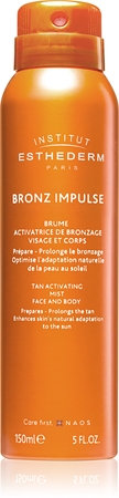 Institut Esthederm Bronz Impulse Tan Activating Mist přípravek k urychlení a prodloužení opálení ve spreji
