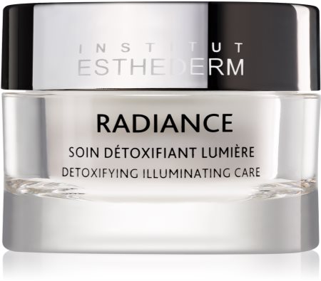 Institut Esthederm Radiance Detoxifying Illuminating Care krem przeciw pierwszym oznakom starzenia dla efektu rozjaśnienia i wygładzenia skóry