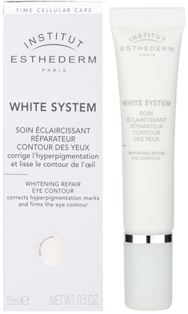 Institut Esthederm White System Creme für den Augenbereich gegen Falten, Schwellungen und Augenringe