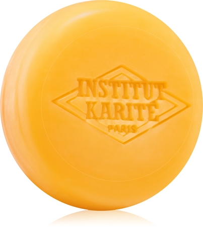 Institut Karité Paris Almond and Honey Shea Macaron Soap tuhé mýdlo + pouzdro