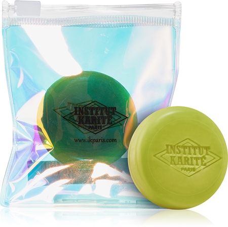 Institut Karité Paris Lemon Verbena Shea Macaron Soap săpun solid + carcasă