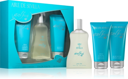 instituto espanol aire de sevilla - azul fresh woda toaletowa 150 ml   zestaw  