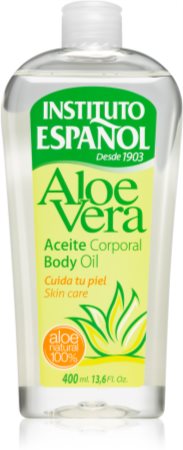 Instituto Español Aloe Vera olio idratante corpo