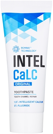 Márka
 INTELCaLC Original fogzománc erősítő fogkrém fluoridmentes