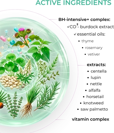 Elfa Pharm Intensive Cosmetic Intensive Hair Therapy Burdock Shampoo шампунь проти випадіння волосся з активаторем росту