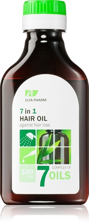 Elfa Pharm Intensive Cosmetic Complex Of 7 Oils 7in1 Hair Oil huile régénérante cheveux anti-chute