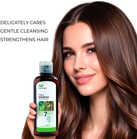 Elfa Pharm Intensive Cosmetic Complex Of 7 Oils 7in1 Shampoo шампунь проти випадіння волосся