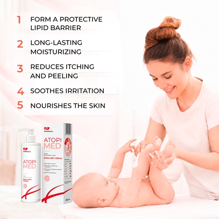Elfa Pharm Intensive Cosmetic Atopi Med rückfettende Creme für den Körper