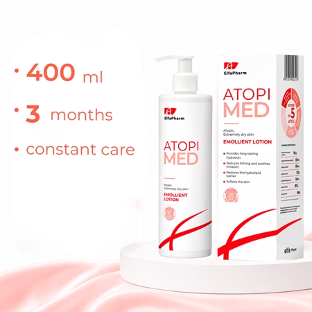Elfa Pharm Intensive Cosmetic Atopi Med Latte emolliente per pelli secche e atopiche