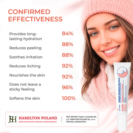 Elfa Pharm Intensive Cosmetic Atopi Med відновлюючий бальзам для губ